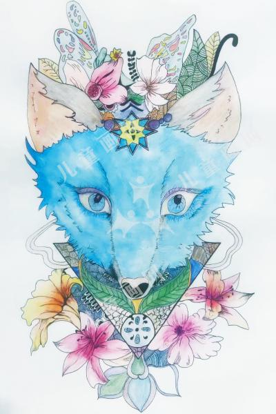 灵狐花冠